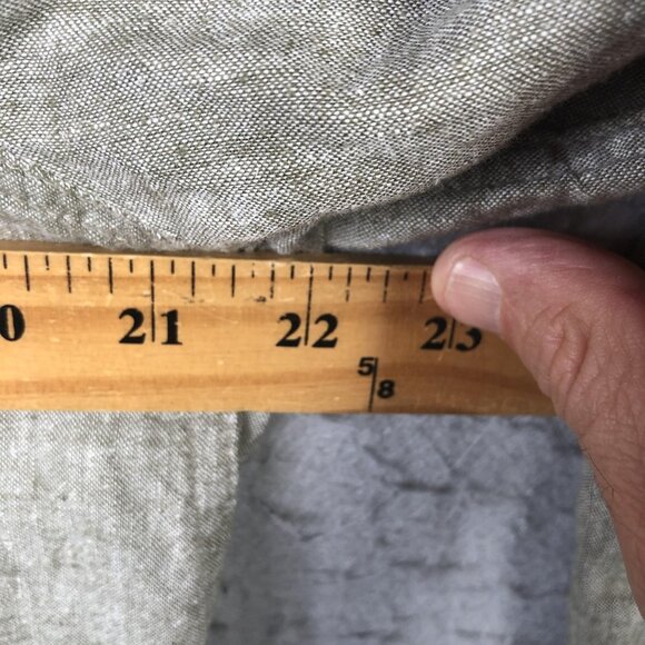 Duluth Trading Jacket Womens Large Beige Hemp Organic Cotton Utility Shacket - Picture 3 of 16